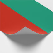 Papier Cadeau pavillon de la Bulgarie (Coin)