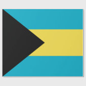 Papier Cadeau pavillon des Bahamas (Plat)