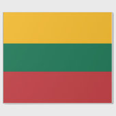 Papier Cadeau pavillon lituanien (Plat)