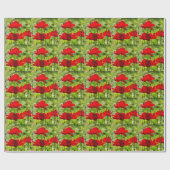 Papier Cadeau pavot de corb (Plat)