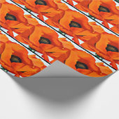 Papier Cadeau Pavot de rouge de stupéfaction Georgia O'Keeffe (Coin)