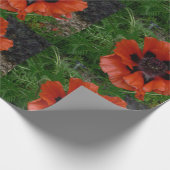 Papier Cadeau pavot d'Orient (Coin)