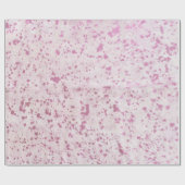 Papier Cadeau Pays de la vache blanche et rose Ouest (Plat)