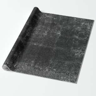 Papier Cadeau Pays Rustique Noir Et Blanc Texture Vintage