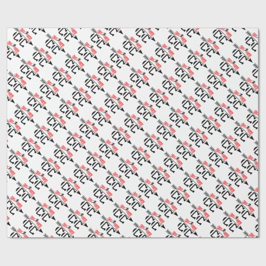 Papier Cadeau Pays transnationaux (Plat)