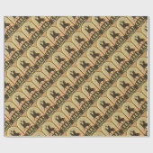 Papier Cadeau Pays Wyoming de Cody (Plat)