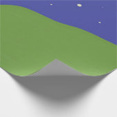 Papier Cadeau paysage art abstrait (Coin)