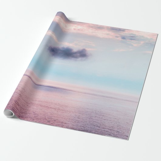 Papier Cadeau Paysage coloré (Déroulé)