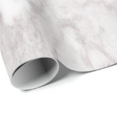 Papier Cadeau Paysage de marbre blanc II (Coin rond)