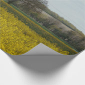 Papier Cadeau Paysage de photo de style ancien (Coin)