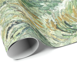 Papier Cadeau Paysage de Van Gogh de Saint-Rémy