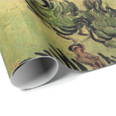 Papier Cadeau Paysage de Vincent Van Gogh Moonlit (Coin rond)