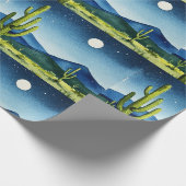 Papier Cadeau Paysage désertique (Coin)