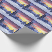 Papier Cadeau Paysage hivernal (Coin)