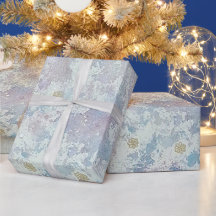 Paysage hivernal de Noël avec gelée blanche emball