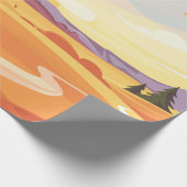 Papier Cadeau Paysage naturel (Coin)