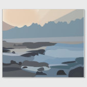 Papier Cadeau Paysage naturel Ocean Sea Sky (Plat)