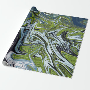 Papier Cadeau Paysage peinture Abstraite   Meilleur art