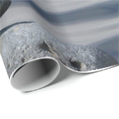 Papier Cadeau Paysage, Pierres Zen, Mer (Coin rond)