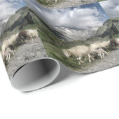 Papier Cadeau paysage pyrénéen (Coin rond)