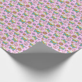 Papier Cadeau Peace and Love, Hippie Van Wrapping Paper (Coin)