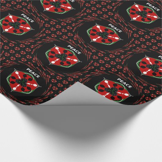 Papier Cadeau "Peace : with Shield Emblem" (Coin)