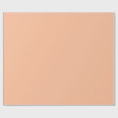 Papier Cadeau Peach Fuzz Est Belle Et Souhaitable (Plat)