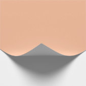 Papier Cadeau Peach Fuzz Est Belle Et Souhaitable (Coin)