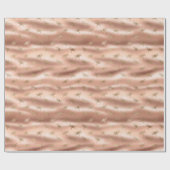 Papier Cadeau Peach Gold Glam Dragonflies (Plat)