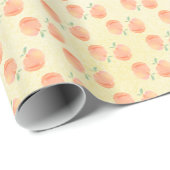 Papier Cadeau Peachy (Coin rond)