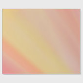 Papier Cadeau Peachy Ombre (Plat)