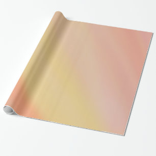 Papier Cadeau Peachy Ombre