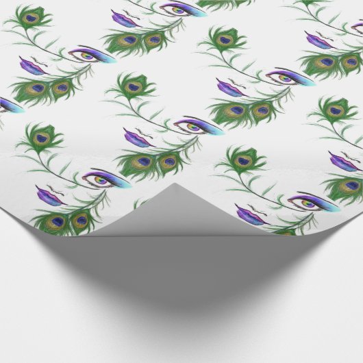 Papier Cadeau Peacock (Coin)