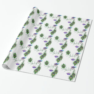 Papier Cadeau Peacock