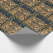 Papier Cadeau Peacock Art Nouveau (Coin)