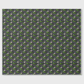 Papier cadeau Peacock Inspiré Sirène échelles (Plat)