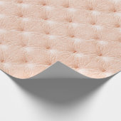 Papier Cadeau Pearl beige cuir texture (Coin)