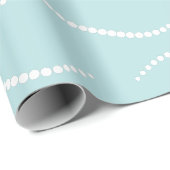 Papier Cadeau Pearl Waves (Coin rond)