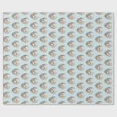 Papier Cadeau Pearls Shell Birthday (Plat)