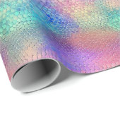 Papier Cadeau Peau cool de serpent (Coin rond)