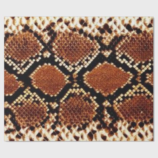 Papier Cadeau Peau de serpent (Plat)