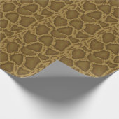 Papier Cadeau Peau de serpent, motif reptile (Coin)