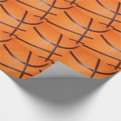 Papier Cadeau Peau de texture de gros plan du basket (Coin)