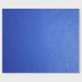 Papier Cadeau peau en cuir bleu texture (Plat)