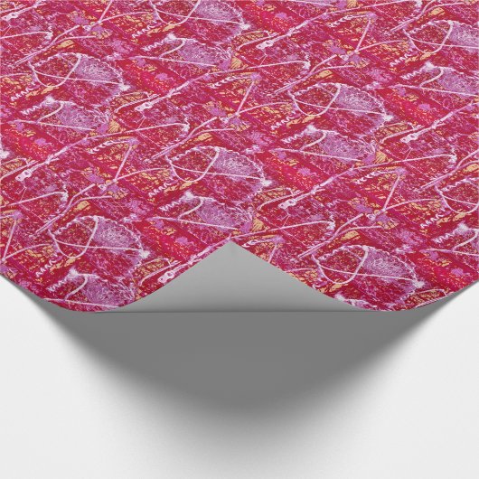 PAPIER CADEAU PÊCHE (Coin)