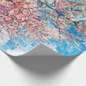 Papier Cadeau Pêche à fleurs, Van Gogh (Coin)