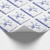 Papier Cadeau Pêche à la mouche (Coin)