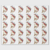 Papier Cadeau Pêche à la mouche (Plat)