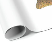 Papier Cadeau Pêche à la truite (Coin rond)