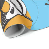 Papier Cadeau Pêche à la truite (Coin rond)